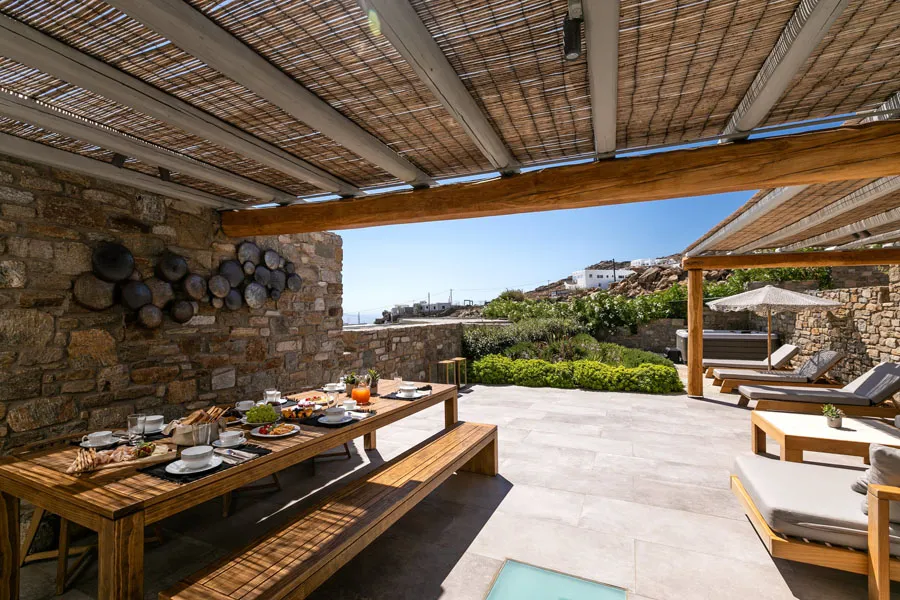 the king of villas rental mykonos