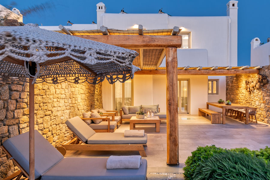 the king of villas rental mykonos