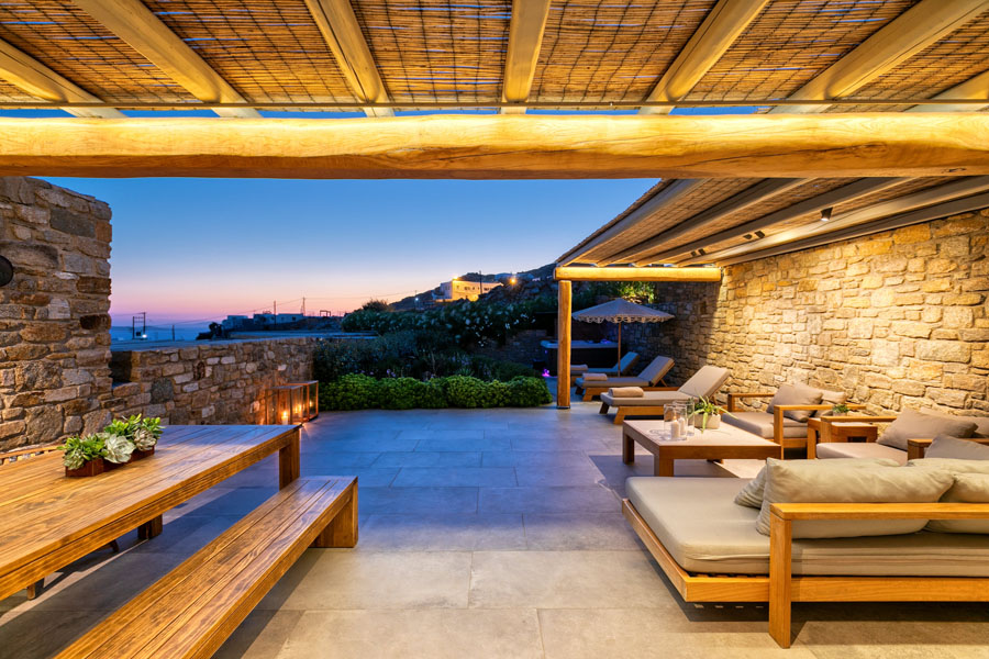 the king of villas rental mykonos