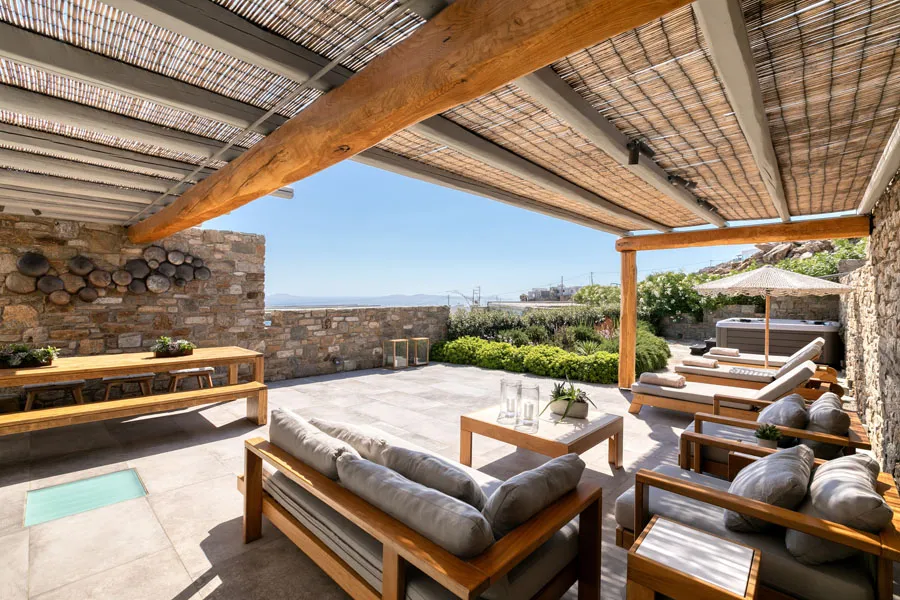 the king of villas rental mykonos
