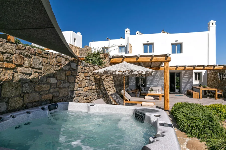 the king of villas rental mykonos