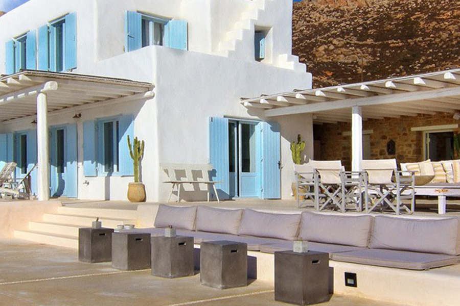 the king of villas rental mykonos