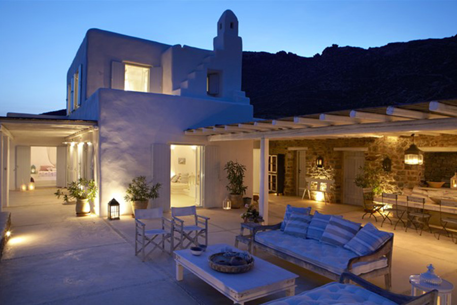 the king of villas rental mykonos