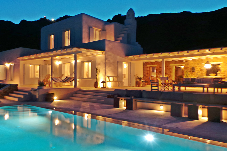 the king of villas rental mykonos