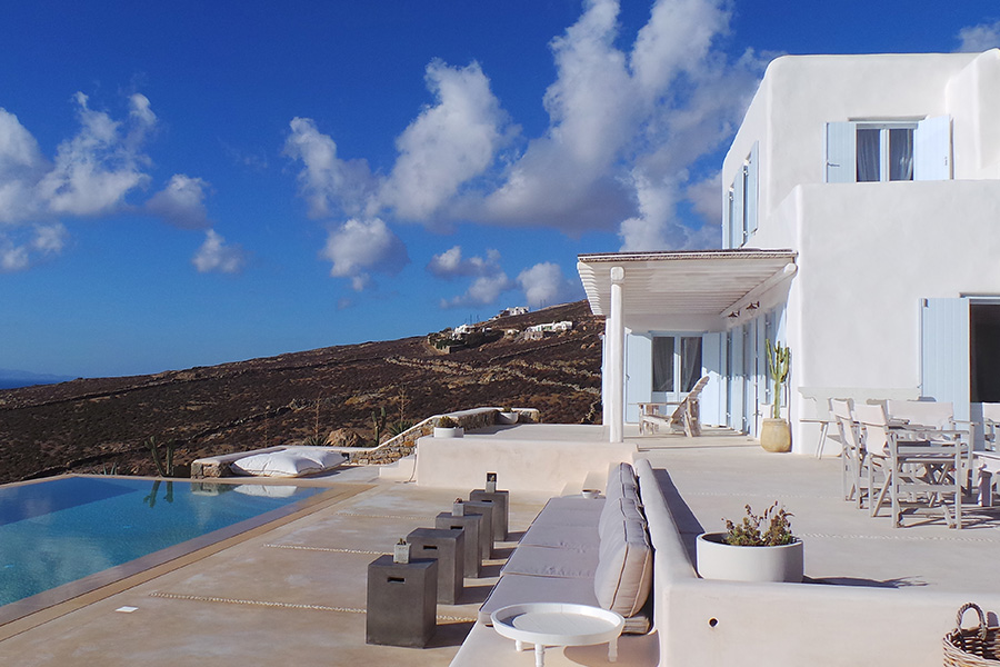 the king of villas rental mykonos