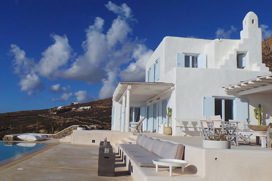 the king of villas rental mykonos