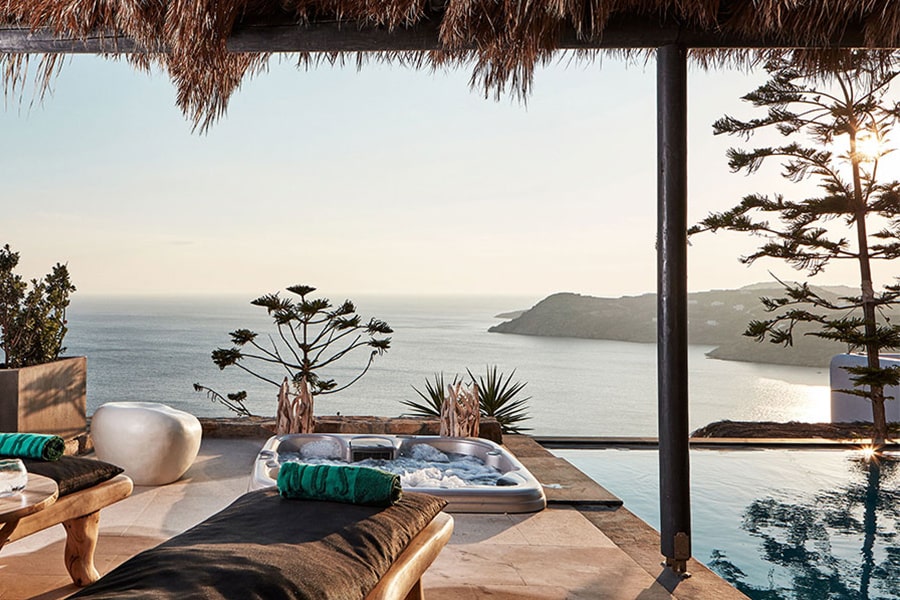 the king of villas rental mykonos