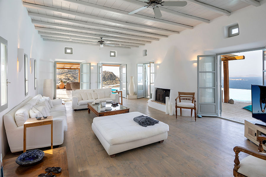the king of villas rental mykonos