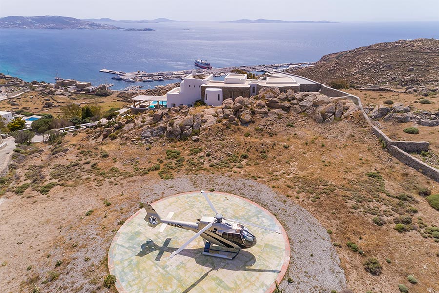 the king of villas rental mykonos