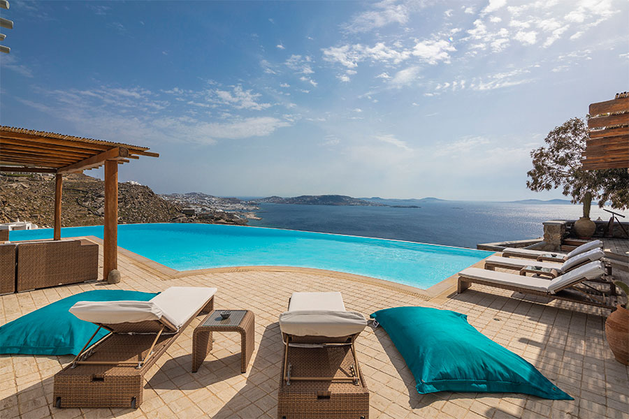 the king of villas rental mykonos