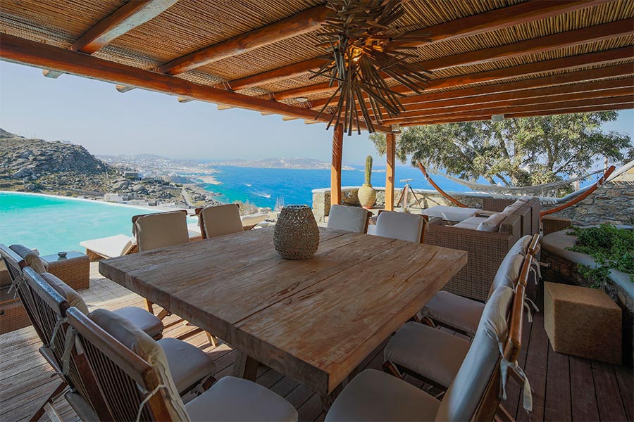 the king of villas rental mykonos