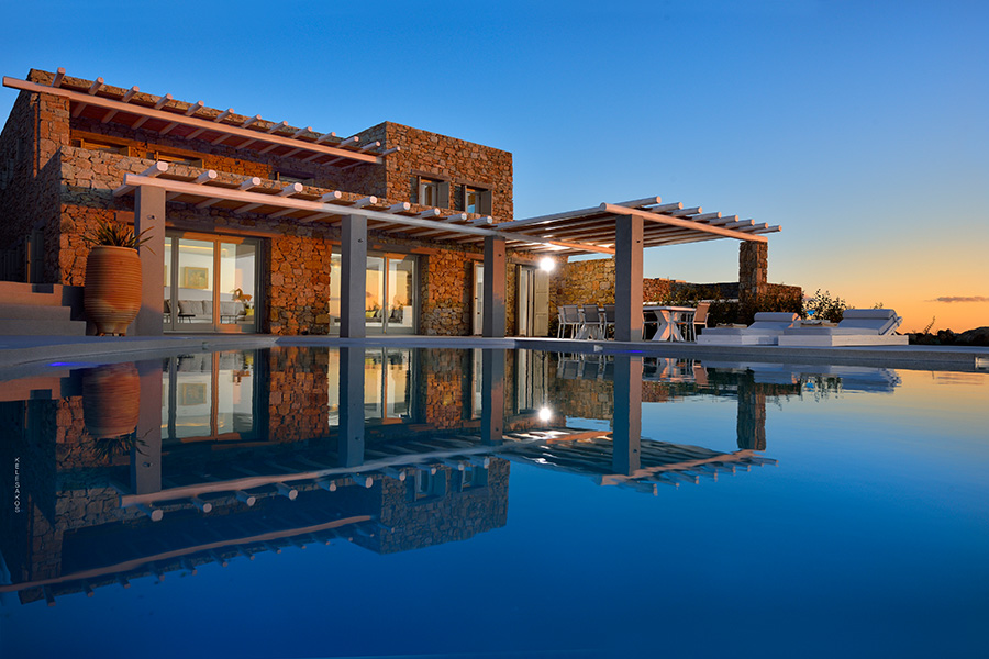 the king of villas rental mykonos
