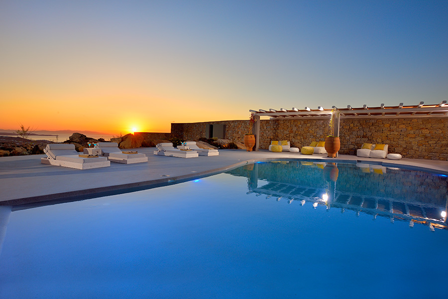 the king of villas rental mykonos