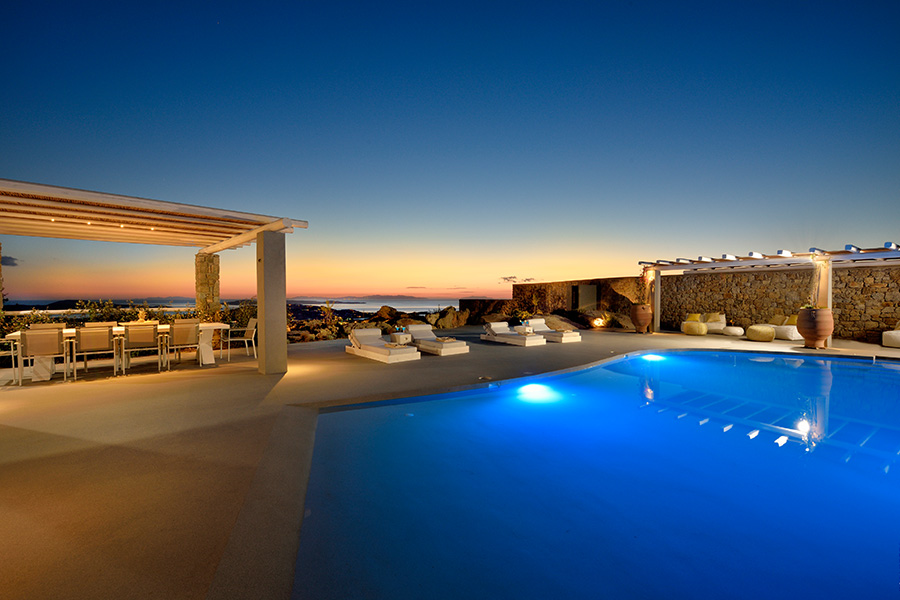 the king of villas rental mykonos