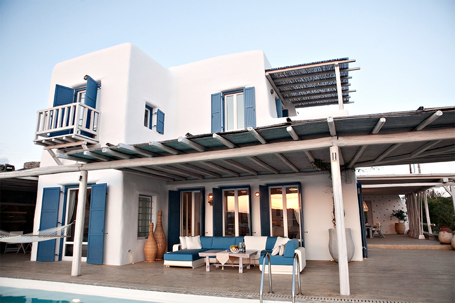 the king of villas rental mykonos