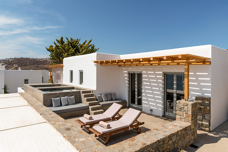 the king of villas rental mykonos