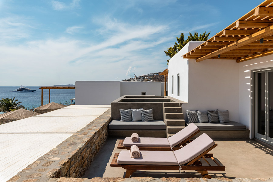 the king of villas rental mykonos