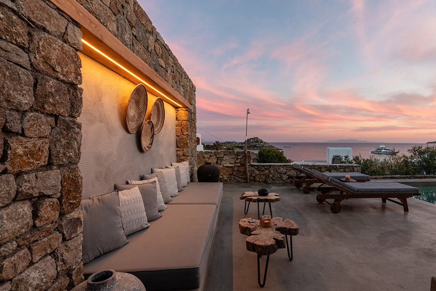the king of villas rental mykonos