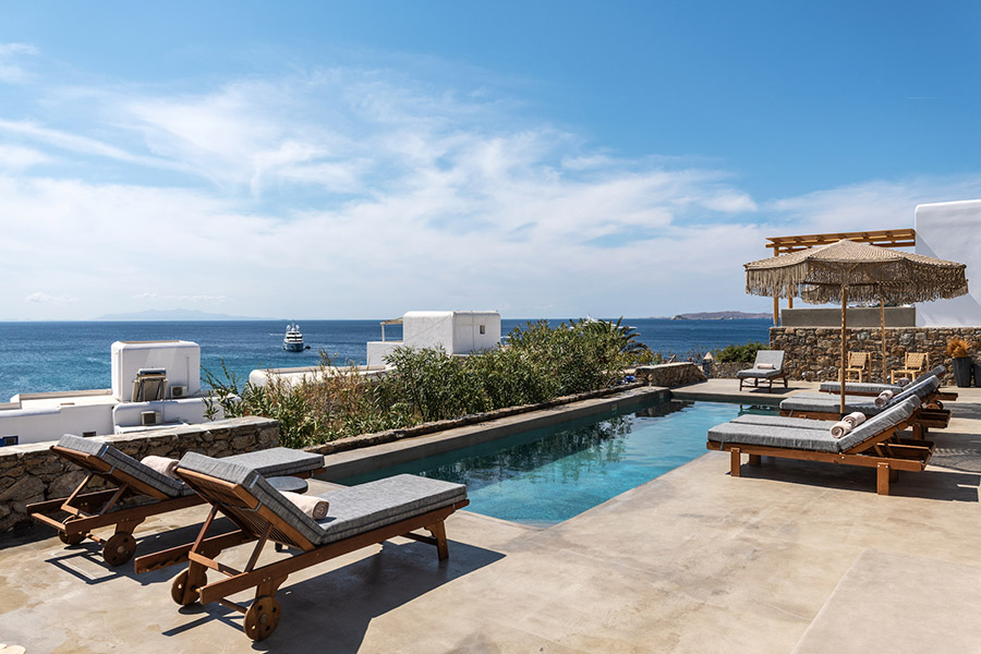 the king of villas rental mykonos