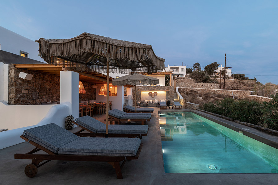 the king of villas rental mykonos