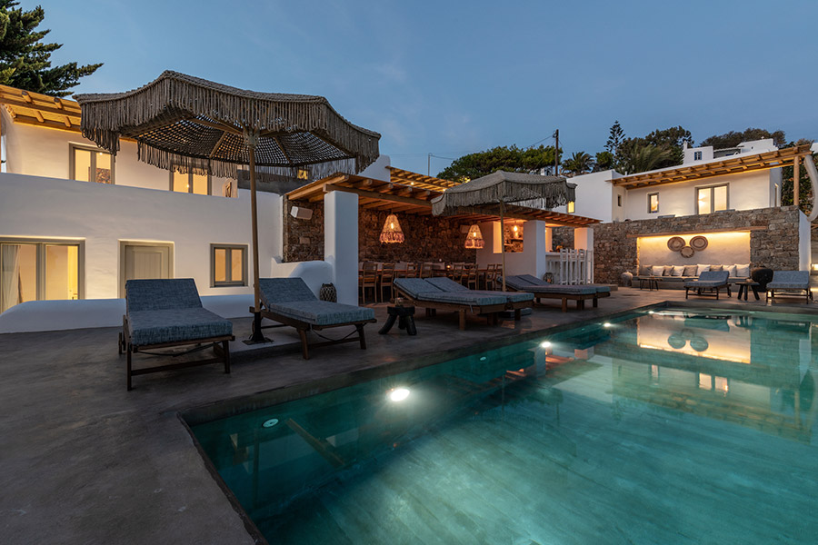 the king of villas rental mykonos