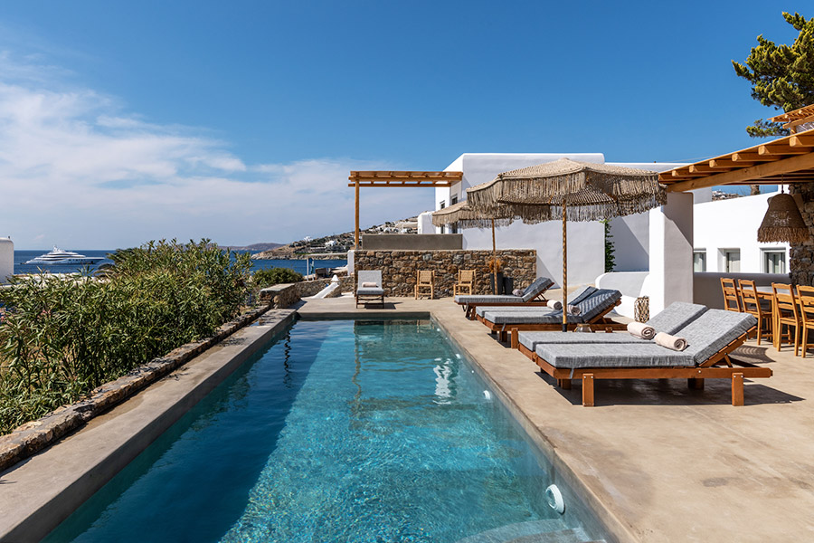 the king of villas rental mykonos