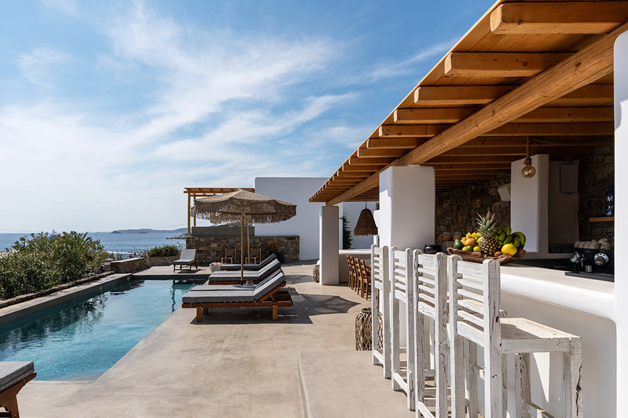 the king of villas rental mykonos