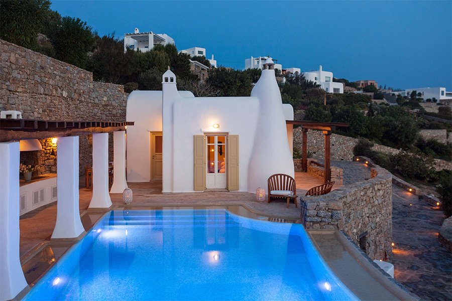 the king of villas rental mykonos