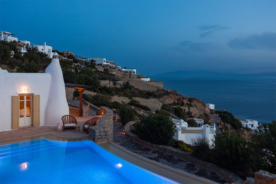 the king of villas rental mykonos