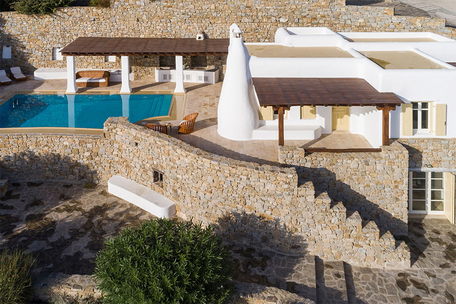 the king of villas rental mykonos