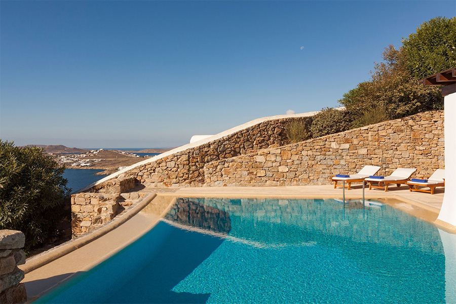 the king of villas rental mykonos