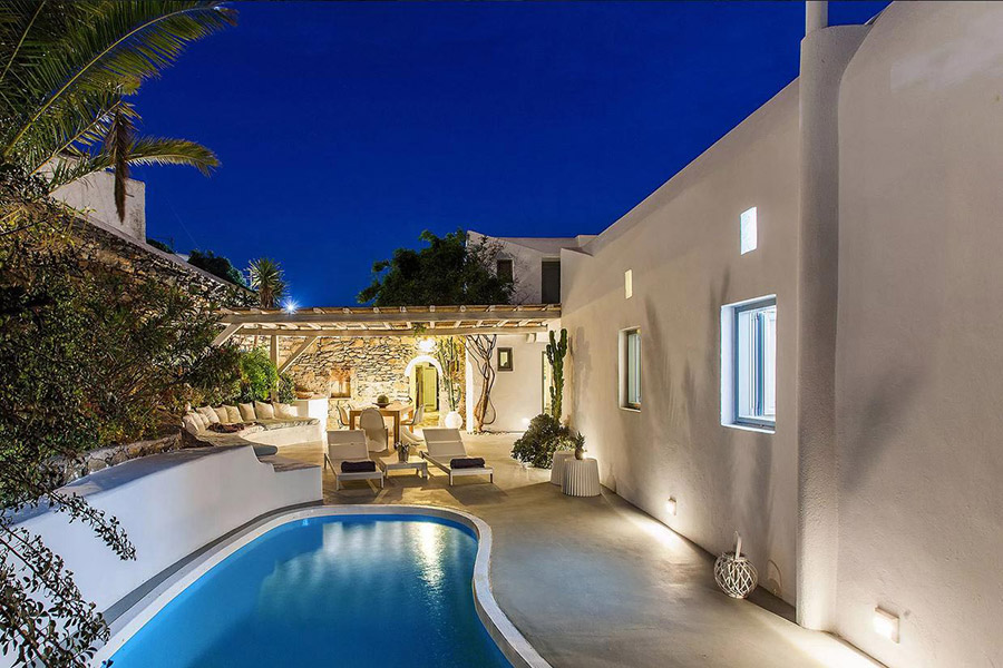 the king of villas rental mykonos