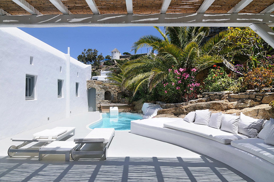 the king of villas rental mykonos