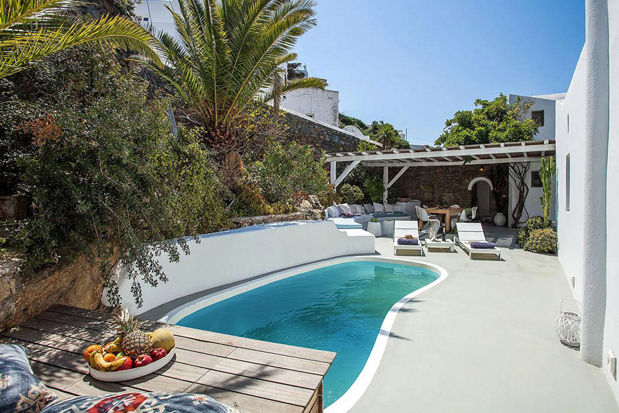 the king of villas rental mykonos