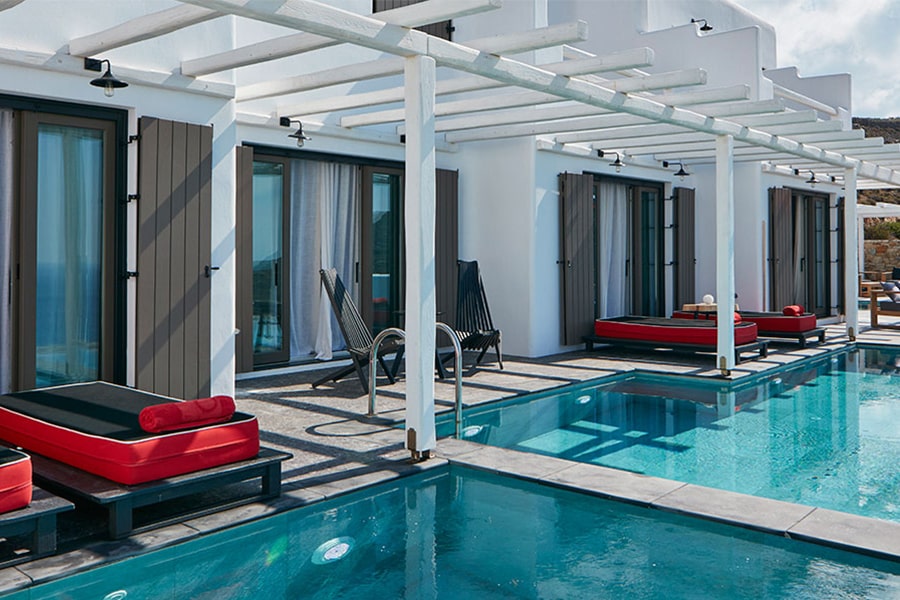 the king of villas rental mykonos