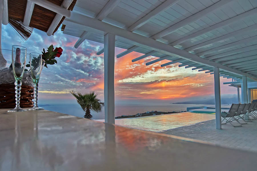 the king of villas rental mykonos
