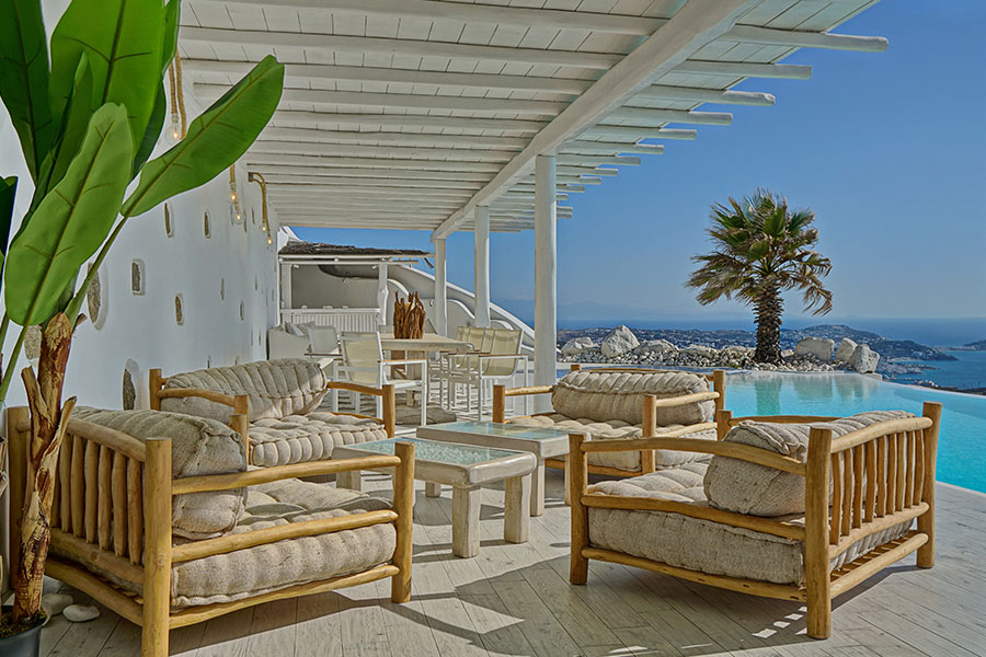 the king of villas rental mykonos