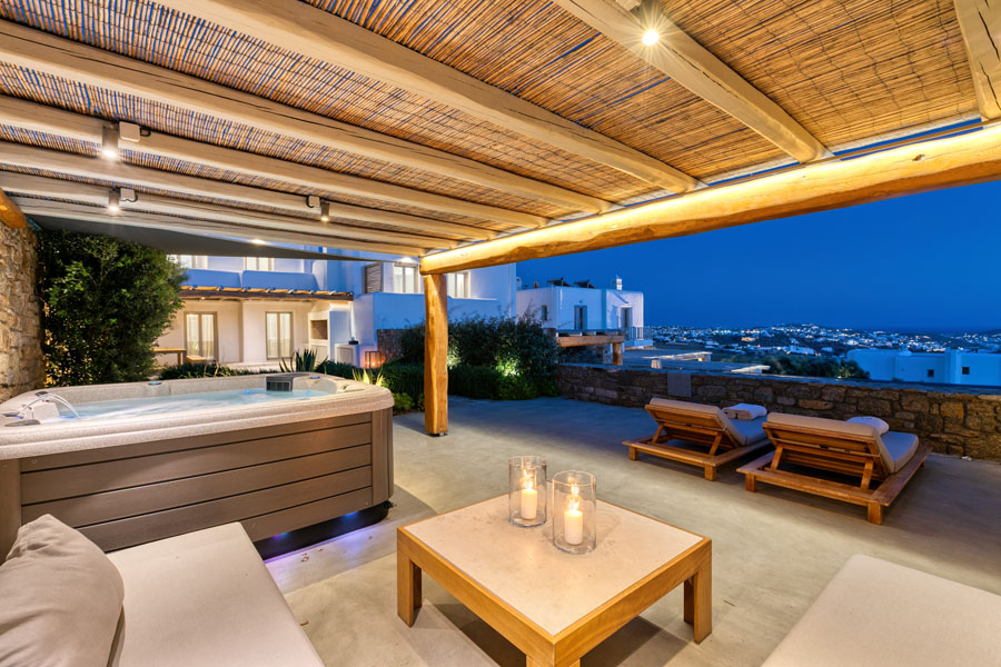 the king of villas rental mykonos