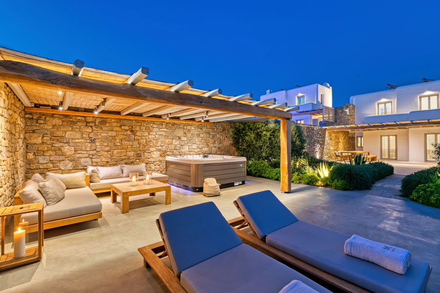 the king of villas rental mykonos