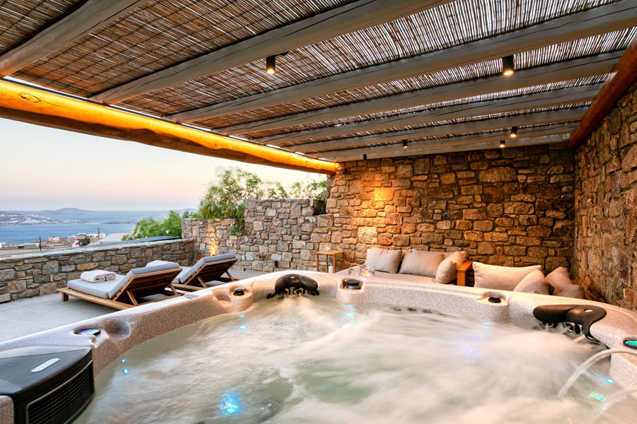 the king of villas rental mykonos