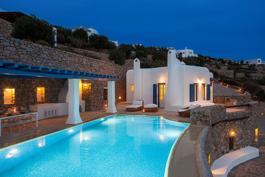 the king of villas rental mykonos