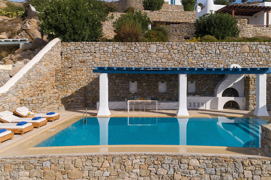 the king of villas rental mykonos