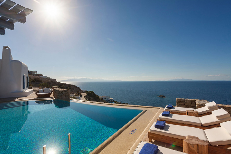 the king of villas rental mykonos