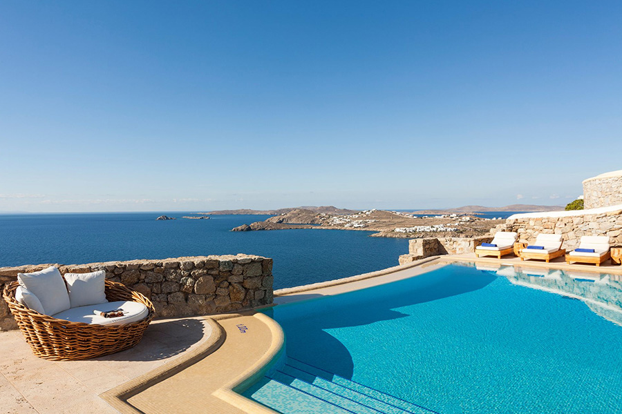 the king of villas rental mykonos