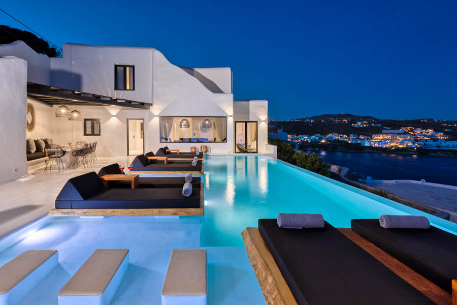 the king of villas rental mykonos