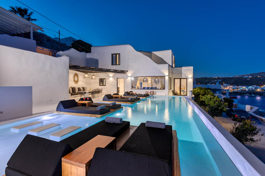 the king of villas rental mykonos