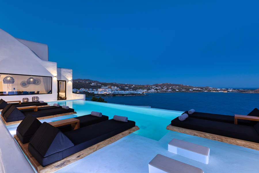 the king of villas rental mykonos