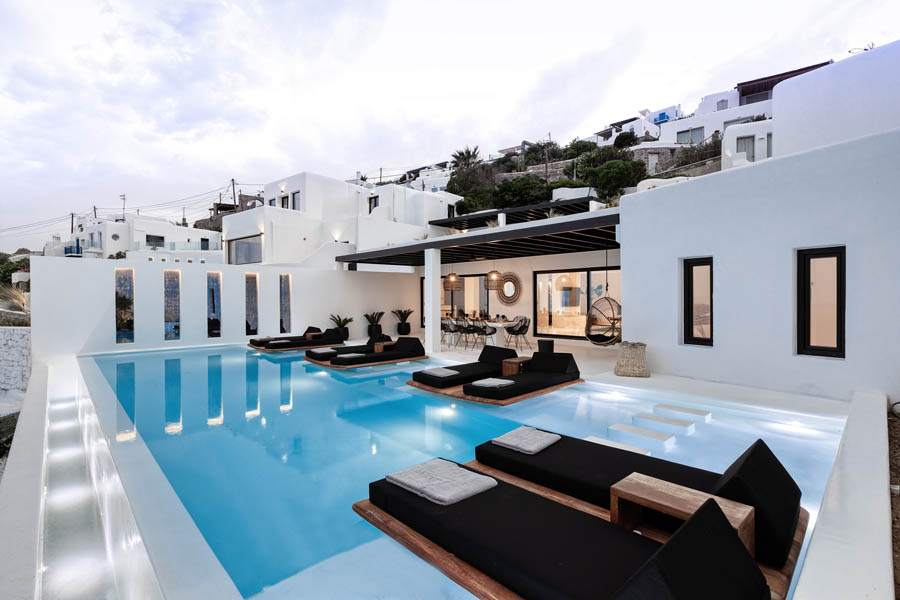 the king of villas rental mykonos