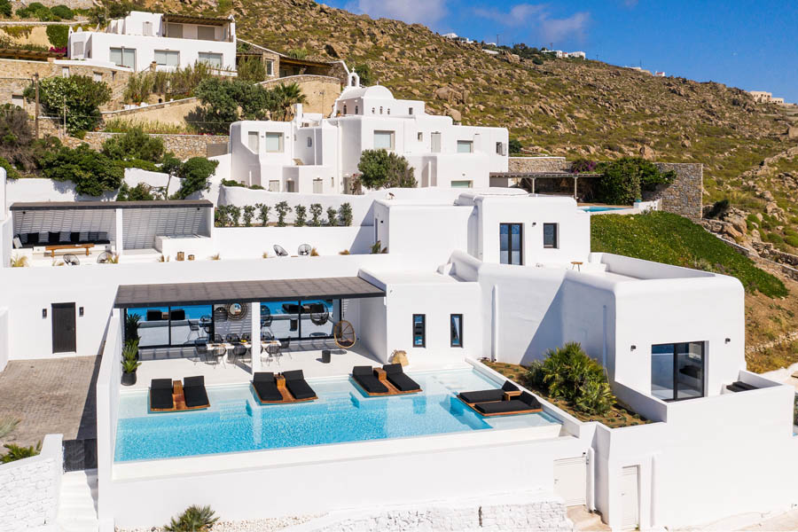 the king of villas rental mykonos