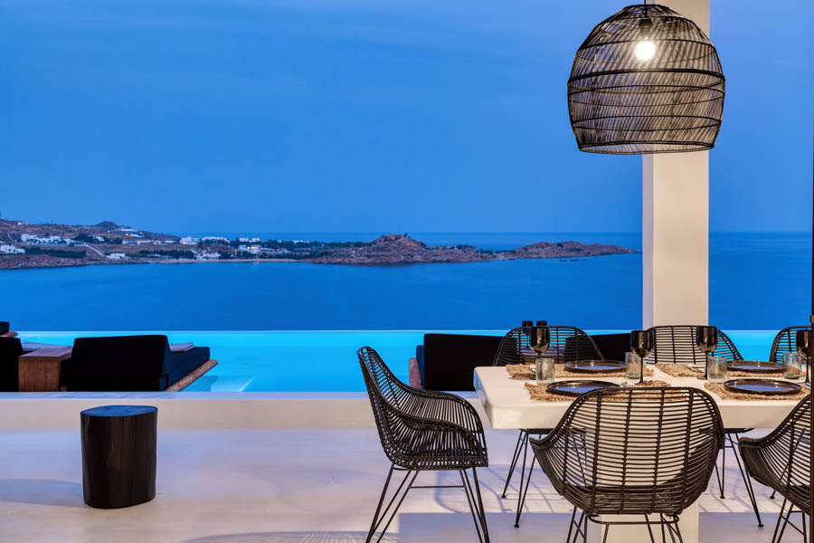 the king of villas rental mykonos